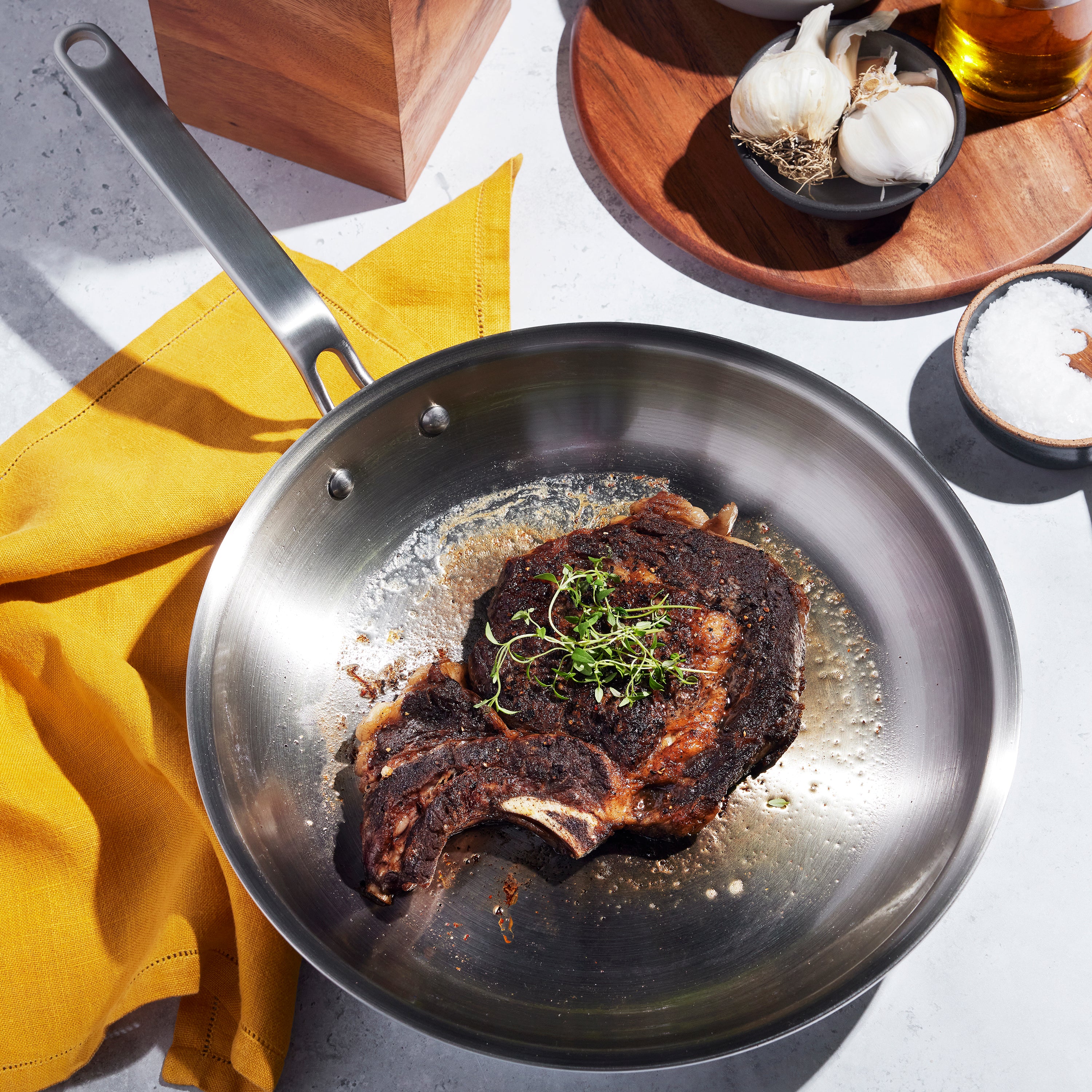 Eater x Heritage Steel 12" Fry Pan - Image 6