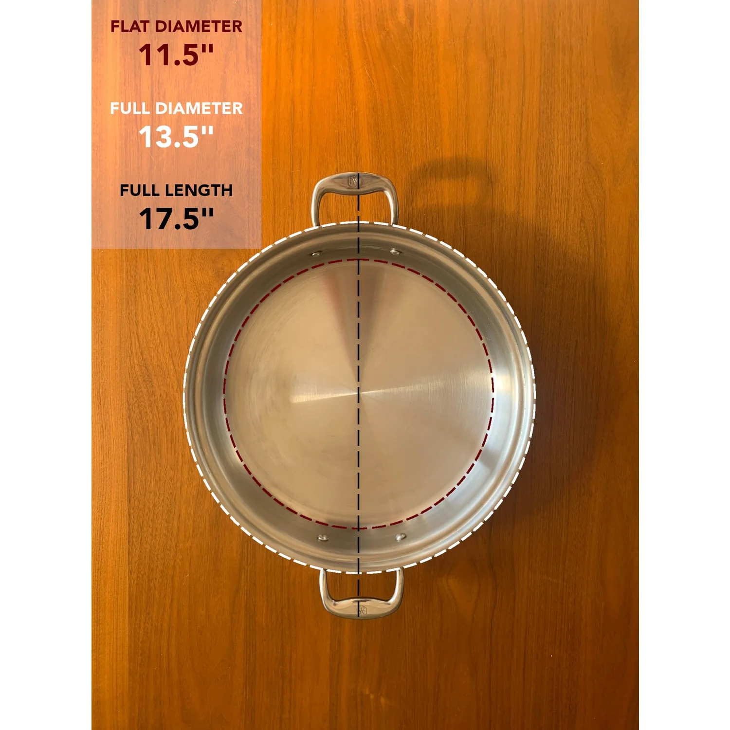 Titanium Series 12 Quart Stock Pot with Lid - Image 3