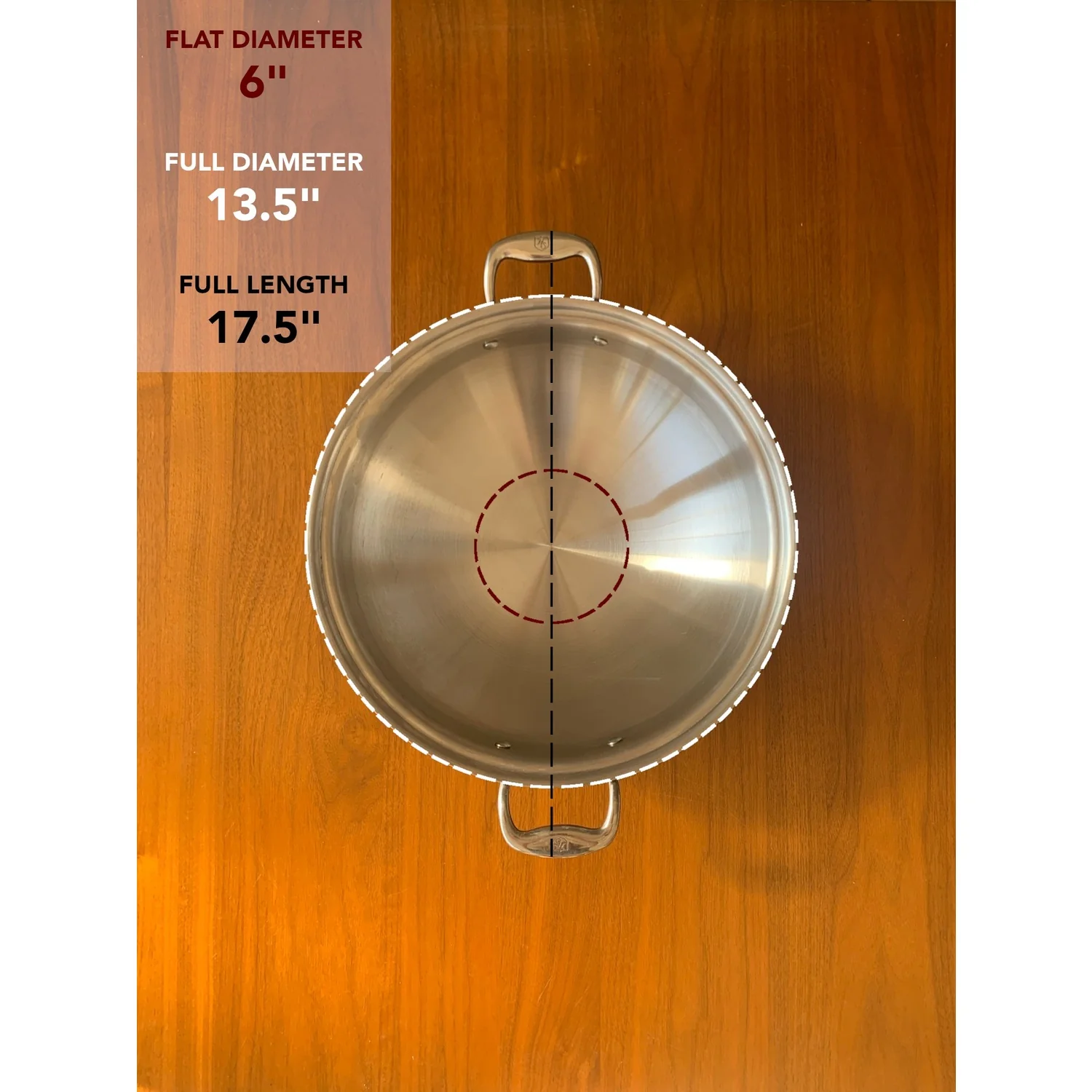 Titanium Series 13.5" Wok - Image 3